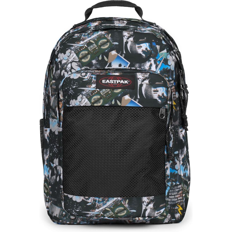 EASTPAK Batoh Study Buddy modrá / sivá / tmavozelená / čierna 65707149