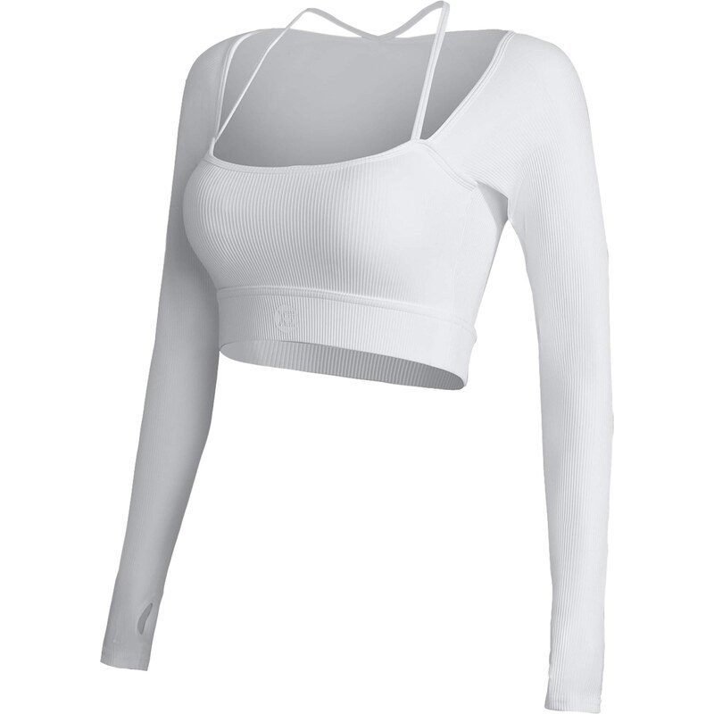 YEAZ Funkčné tričko Club Level biela 65215932