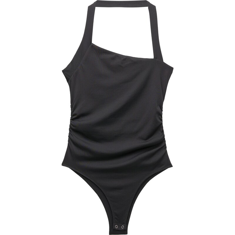 Pull&Bear Košeľové body čierna 65884961