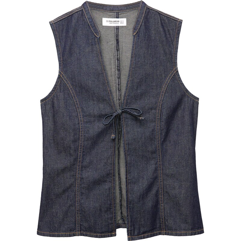 Pull&Bear Top tmavomodrá 65885001