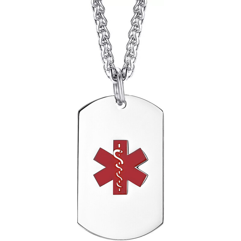 Sams Artisans Náhrdelník Hviezda Života - záchranársky - chirurgická 64559778