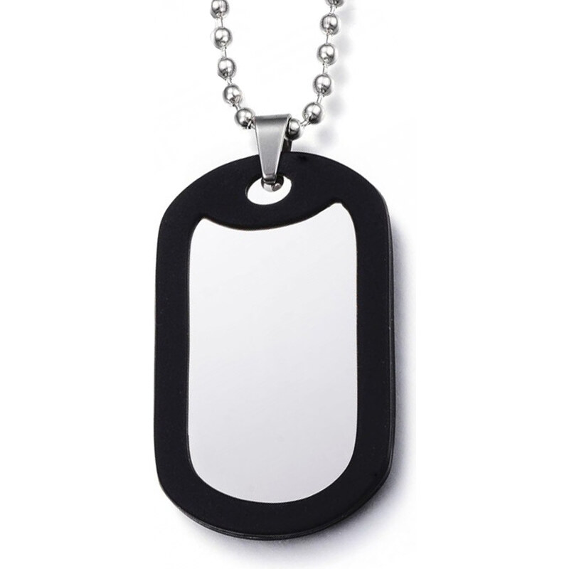 Sams Artisans Náhrdelník Black Mirror chirurgická oceľ INHM076 64559867