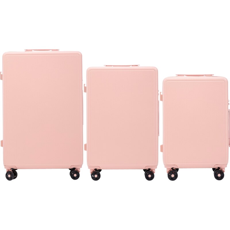 Svetloružová sada 3 cestovných kufrov Wings BUNTING WINGS WALIZKA 64563591