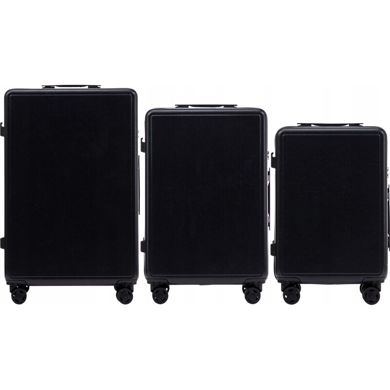 Černá sada 3 cestovních kufrů Wings BUNTING WINGS Sada 3 kusov 64563593