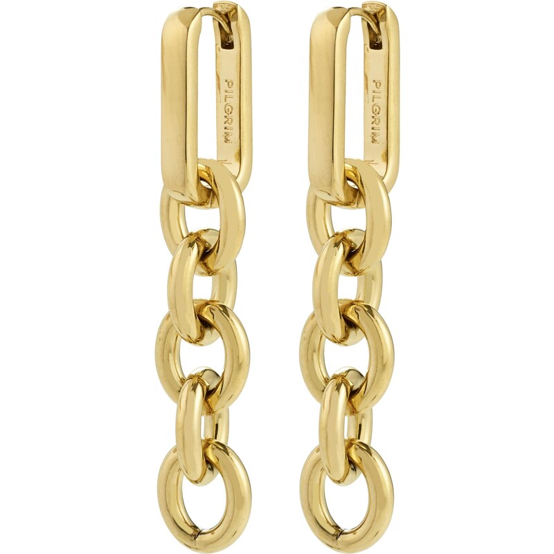 Pilgrim Náušnice Phase zlatá 64565824