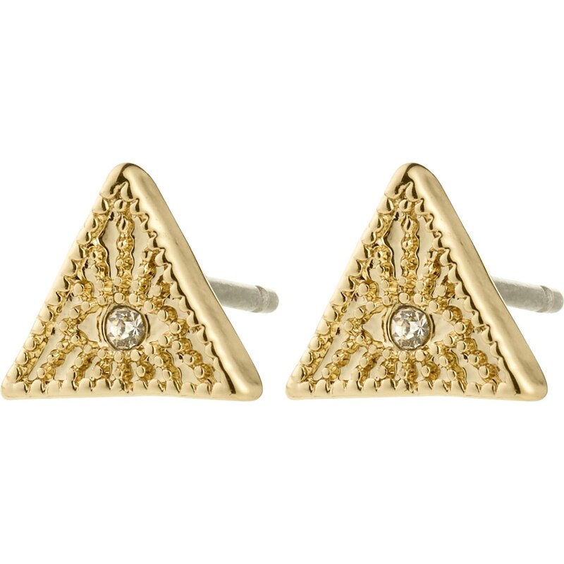 Pilgrim Náušnice Rylee zlatá 64565813