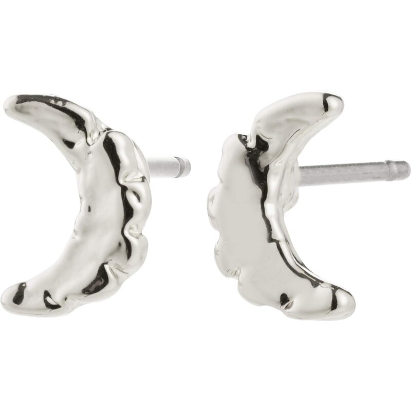 Pilgrim Náušnice Between strieborná 64565827