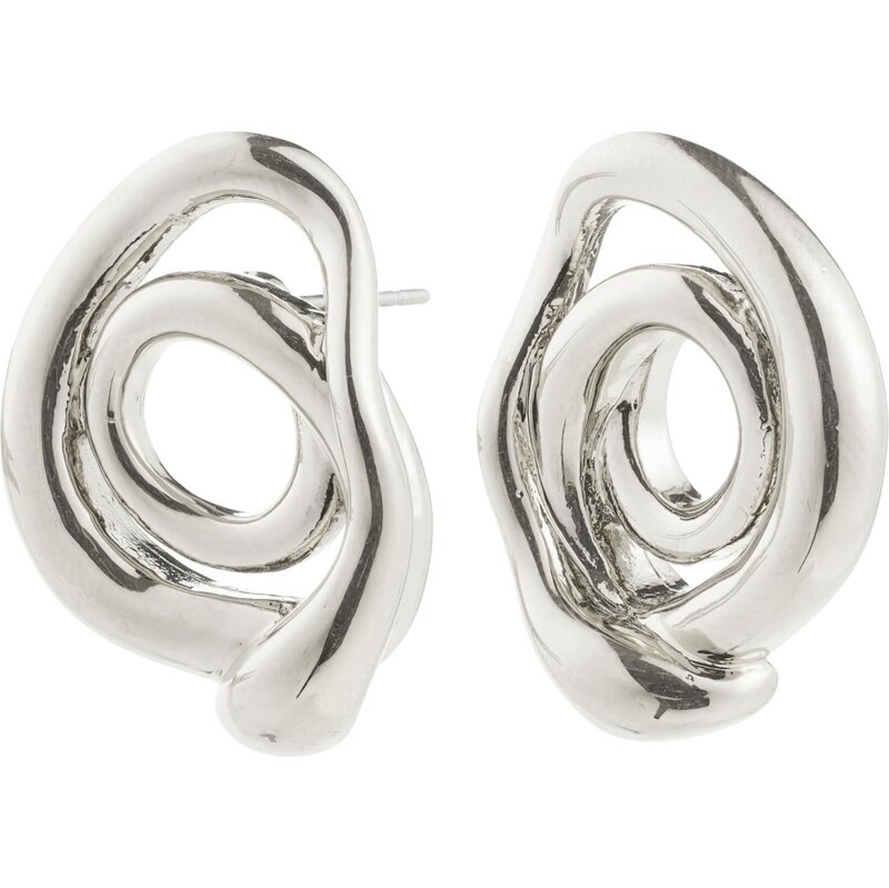 Pilgrim Náušnice Unfold strieborná 64565800