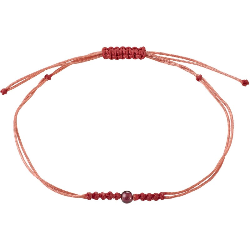 Pilgrim Náramok Birthstones červená 64575739