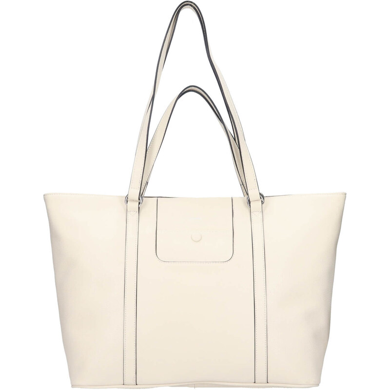 Elegantná dámska kožená kabelka Katana Moana - béžová 64566988