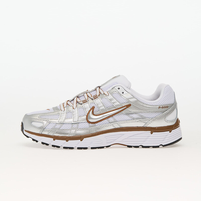 Nike W P-6000 White/ Metallic Silver-Lt British Tan-Sail 64570519