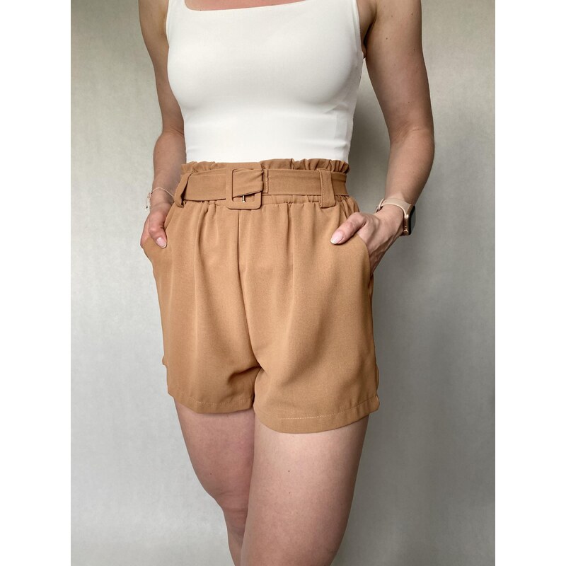 modnenakupy.sk Dámske kraťasy s opaskom MOSY 64567267