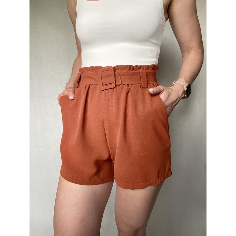 modnenakupy.sk Dámske kraťasy s opaskom MOSY 64567268