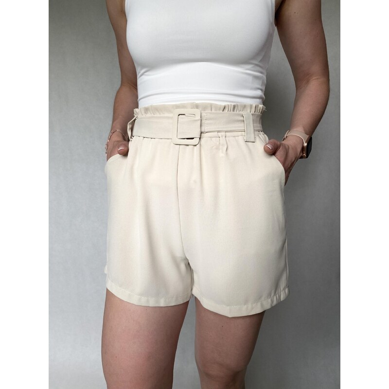 modnenakupy.sk Dámske kraťasy s opaskom MOSY 64567271