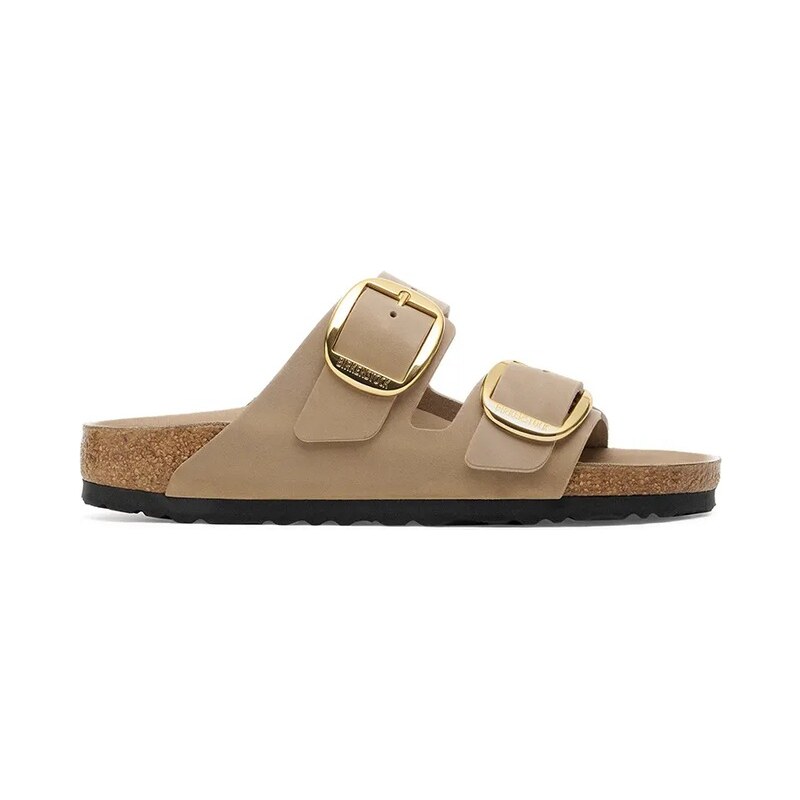 Kožené šľapky Birkenstock Boston Big Buckle 64285833
