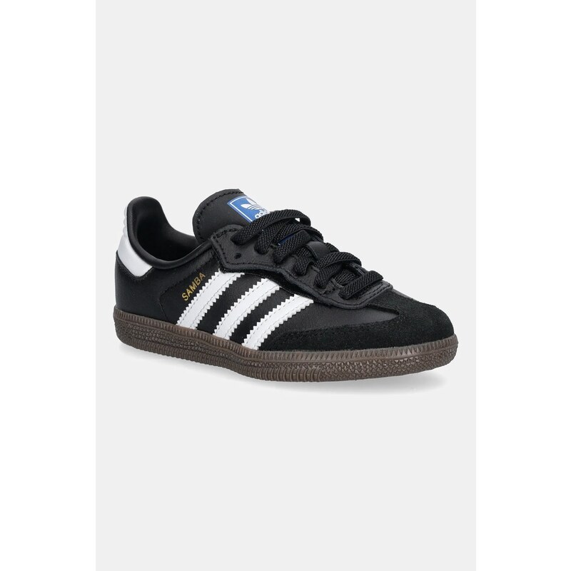 Detské kožené tenisky adidas Originals SAMBA OG 64579002