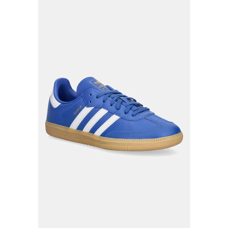 Detské kožené tenisky adidas Originals SAMBA OG 64579008