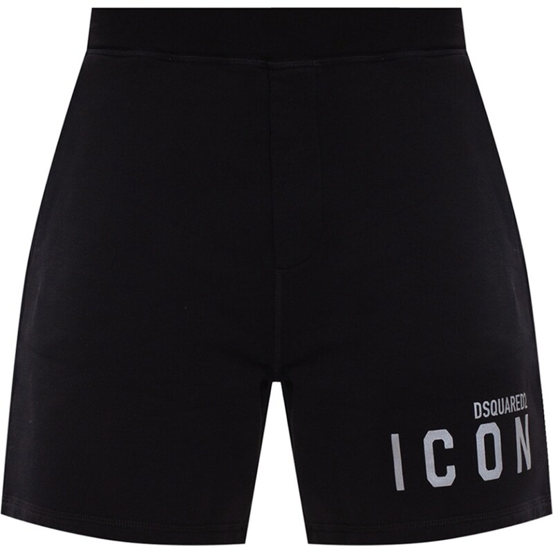 DSQUARED2 Logo Icon Black kraťasy 64571000