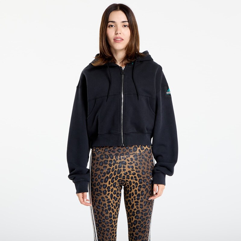adidas Originals Mikina adidas Equipment Cropped Hoodie Black S 64570566