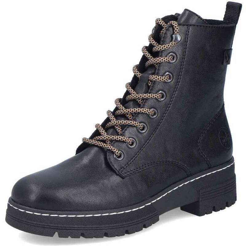 Dámska členková obuv RIEKER 73850-00 čierna W5 64570784