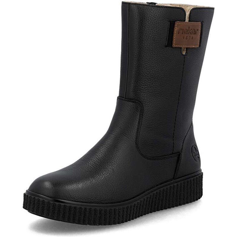 Dámska členková obuv RIEKER Y4355-00 čierna W5 64570787