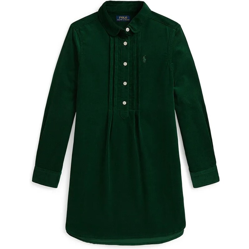 Dievčenské bavlnené šaty Polo Ralph Lauren 64578908