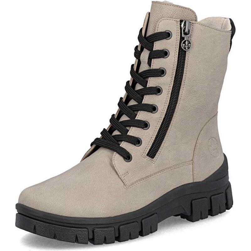 Dámska členková obuv RIEKER Z1152-60 béžová W5 64570873