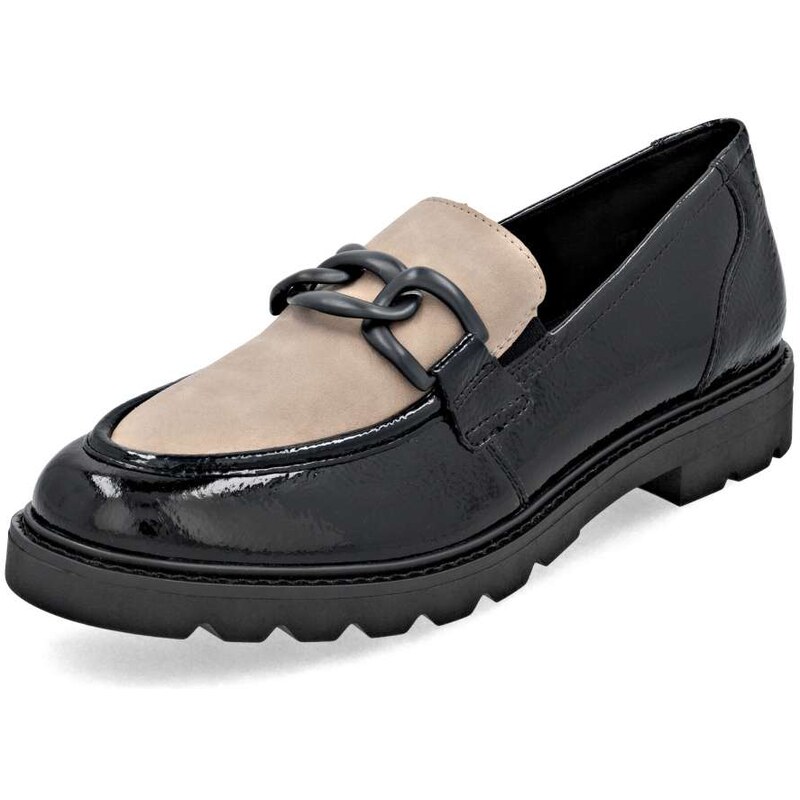 RIEKER Dámske mokasíny REMONTE D2Q01-03 čierna W5 64570882