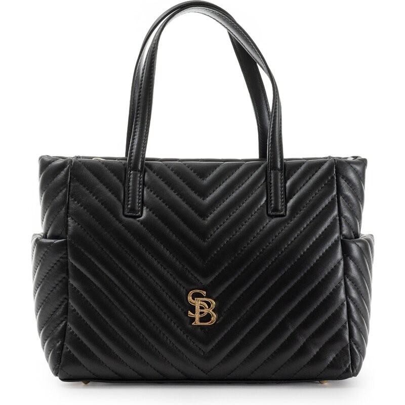 SARA BURGLAR Trapuntato Black kabelka 64570980