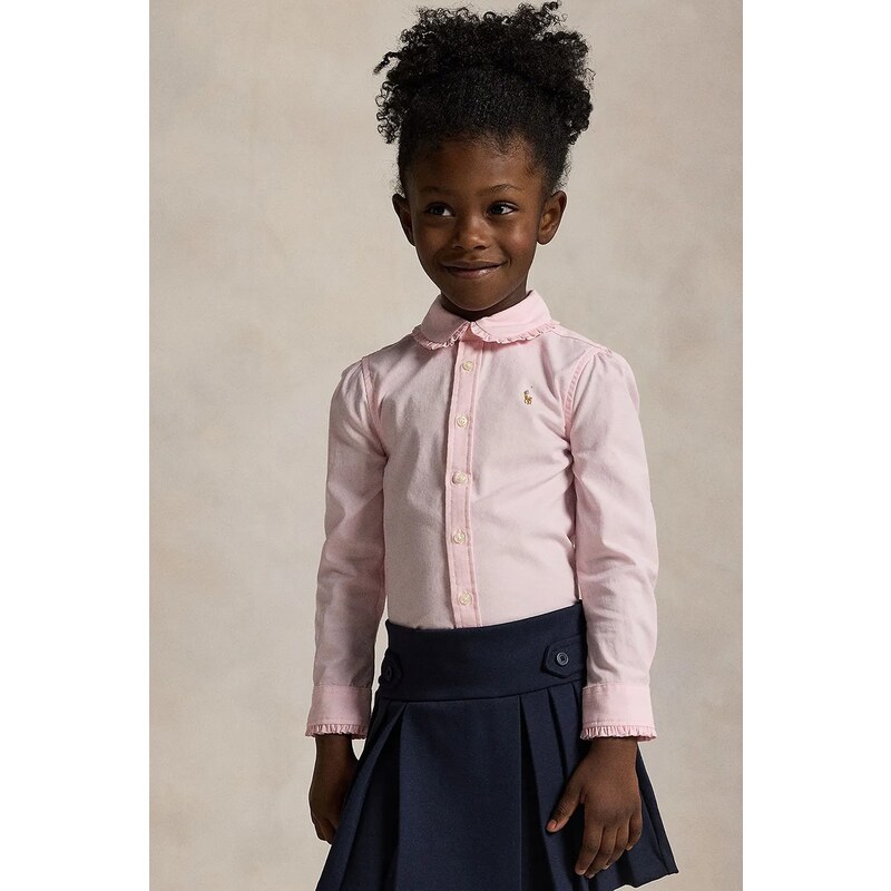 Detská bavlnená košeľa Polo Ralph Lauren 57663990