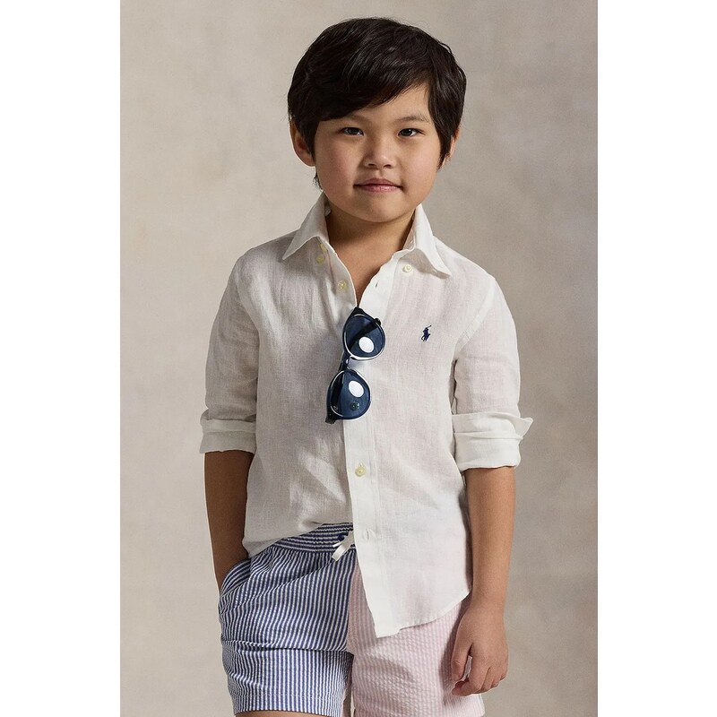 Detská bavlnená košeľa Polo Ralph Lauren 60587167