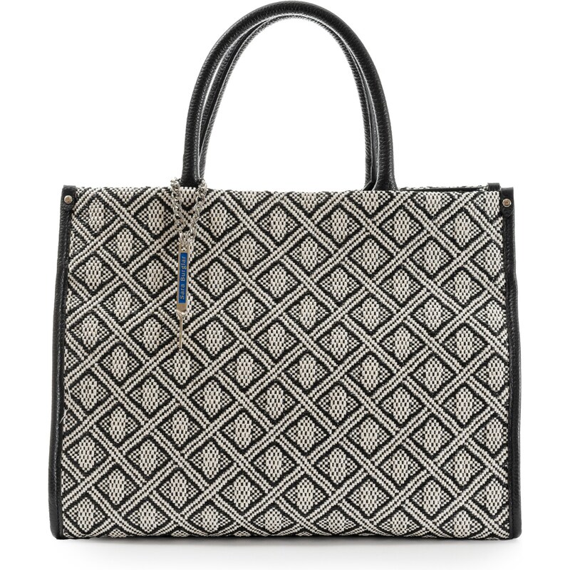 SARA BURGLAR Rombi B&W kabelka 64570985