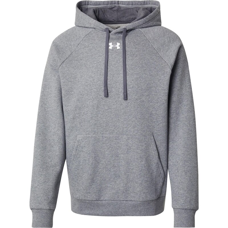 UNDER ARMOUR Športová mikina sivá melírovaná / biela 49049203