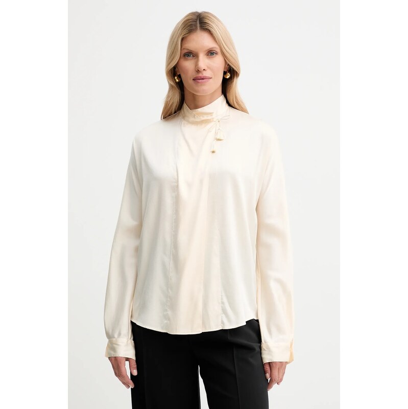 Hodvábna košeľa Forte Forte 64571670