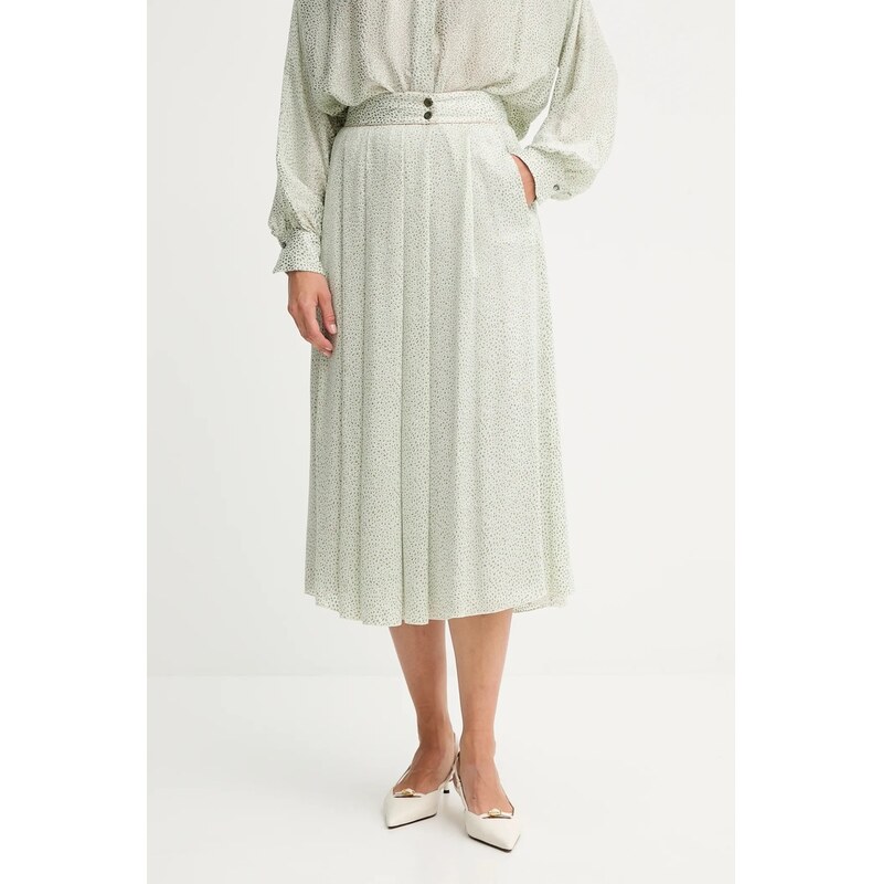 Sukňa s prímesou hodvábu Forte Forte 64571697