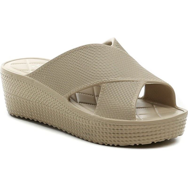 American Club NH164 béžové dámske plážovky na kline 64572688
