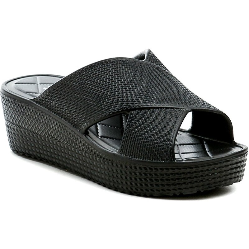 American Club NH164 čierne dámske plážovky na kline 64572689