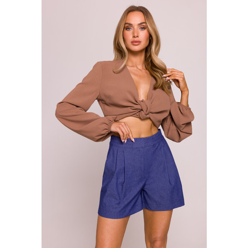 MOE Dámske šortky | denim M860 64572721