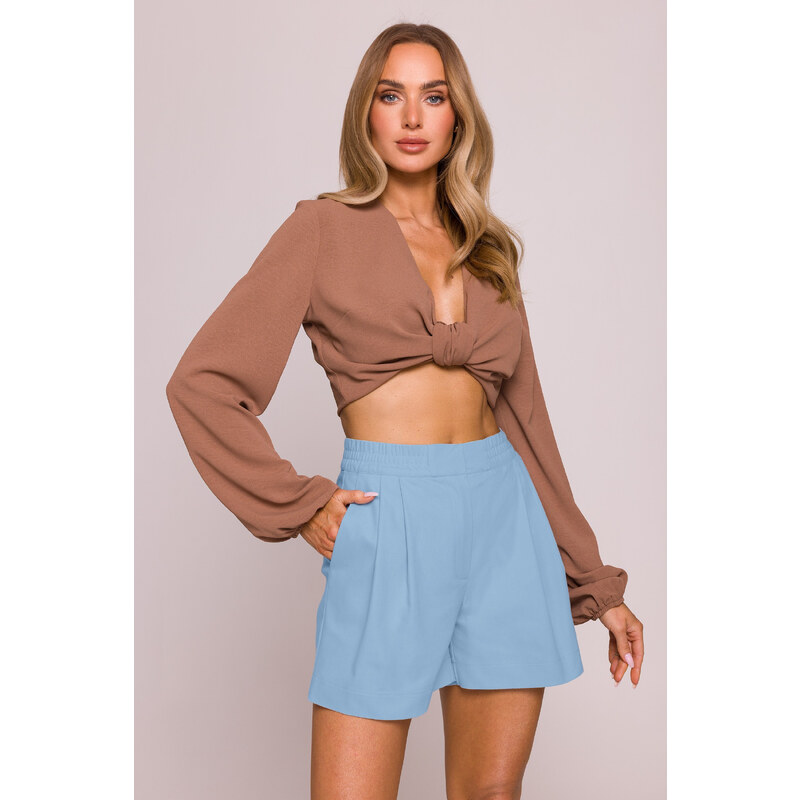 MOE Dámske šortky | lightblue M860 64572719