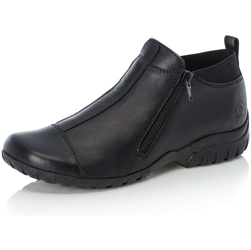 Dámska členková obuv RIEKER L4653-00 čierna W5 64585184