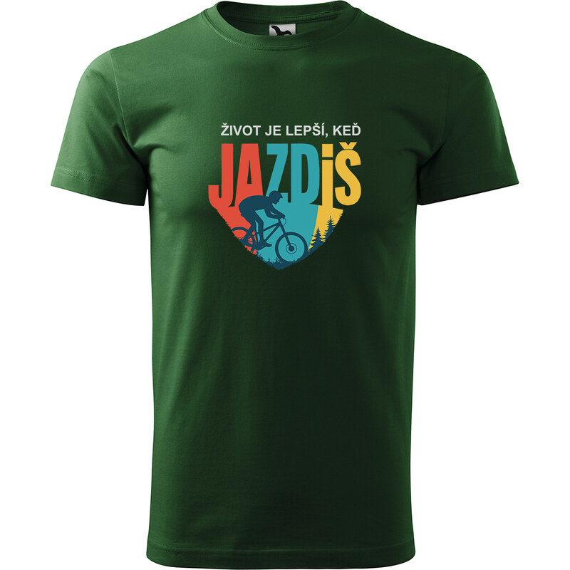 Handel Tričko - Život je lepší, keď jazdíš 64585204