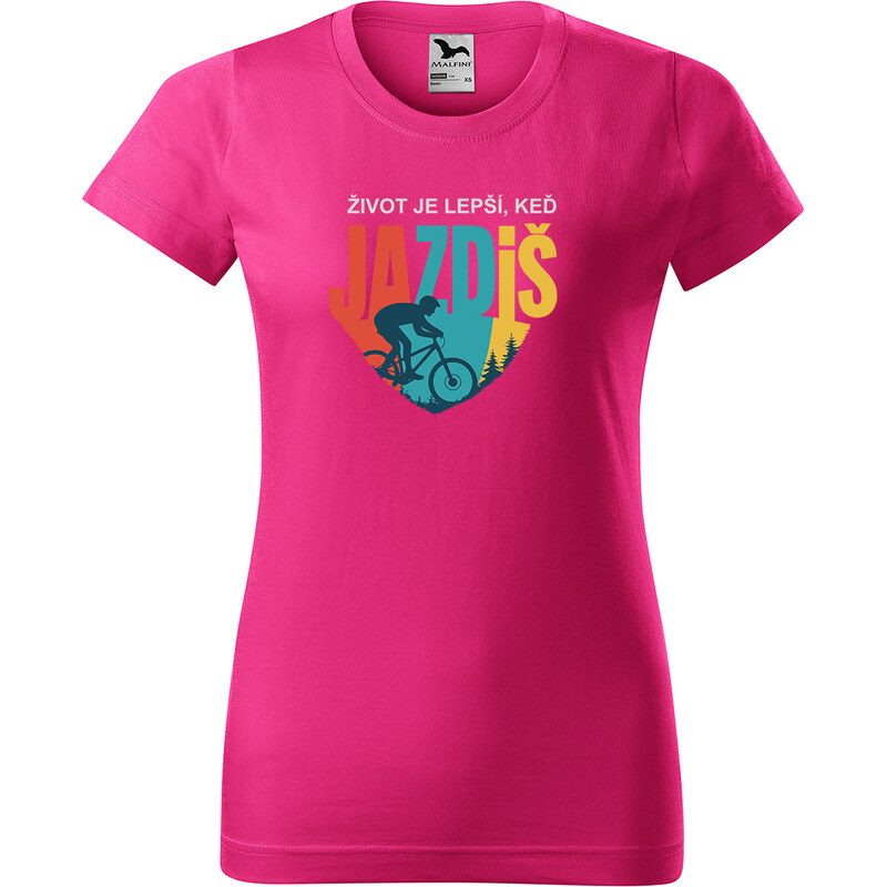 Handel Tričko - Život je lepší, keď jazdíš 64585205