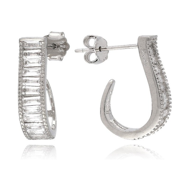 MOISS Slušivé visiace náušnice zo striebra E0002592 66595192