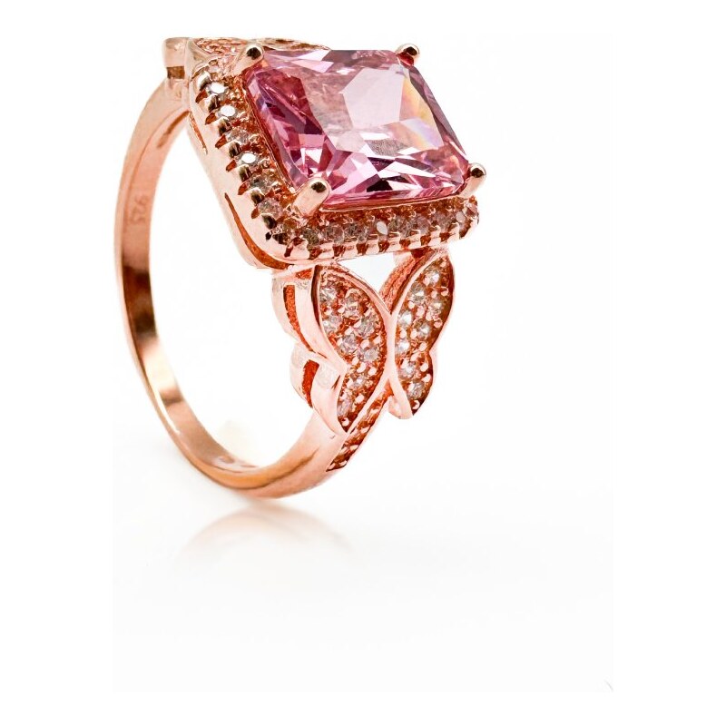 MAJYA Strieborný prsteň s kamienkom BRIGITA 10729/5 64581350