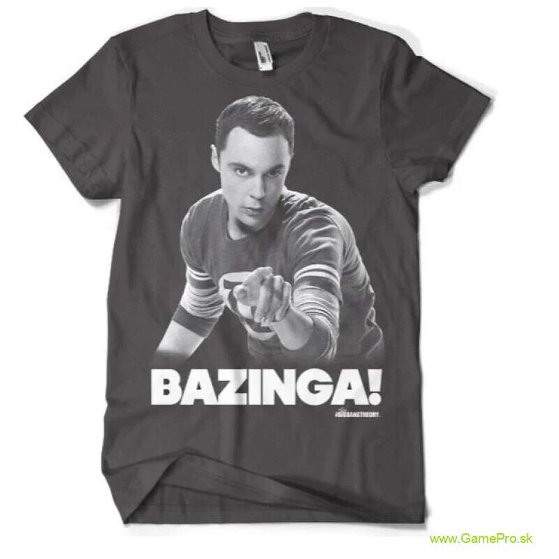 Hybris Big Bang Theory Sheldon Says Bazinga (tričko) 64588528