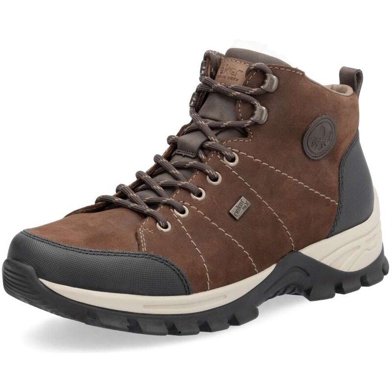 Pánska členková obuv RIEKER F6814-22 hnedá W5 57022273