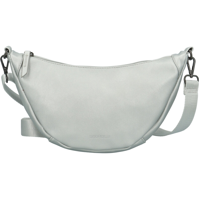 Dámska crossbody kabelka strieborná - Enrico Benetti Anava strieborná 64589277