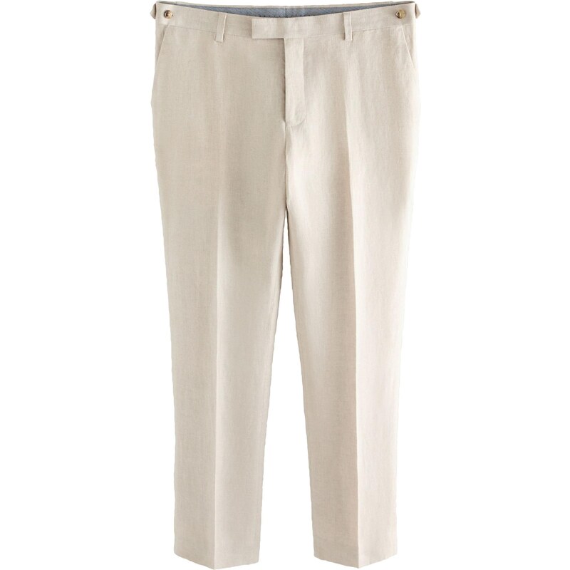 Next Nohavice s pukmi sivobéžová 65175421