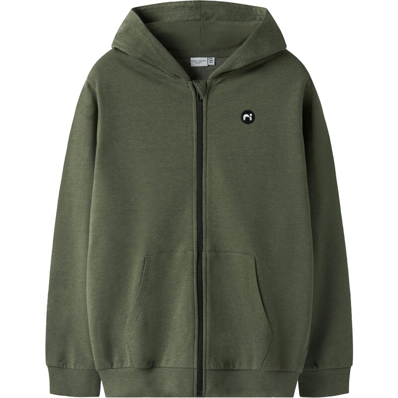 NAME IT Tepláková bunda NKMVimo tmavozelená 64590618