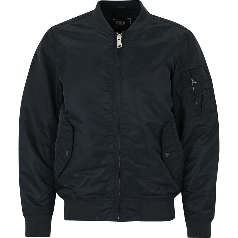 Vintage Industries Prechodná bunda námornícka modrá 65861568